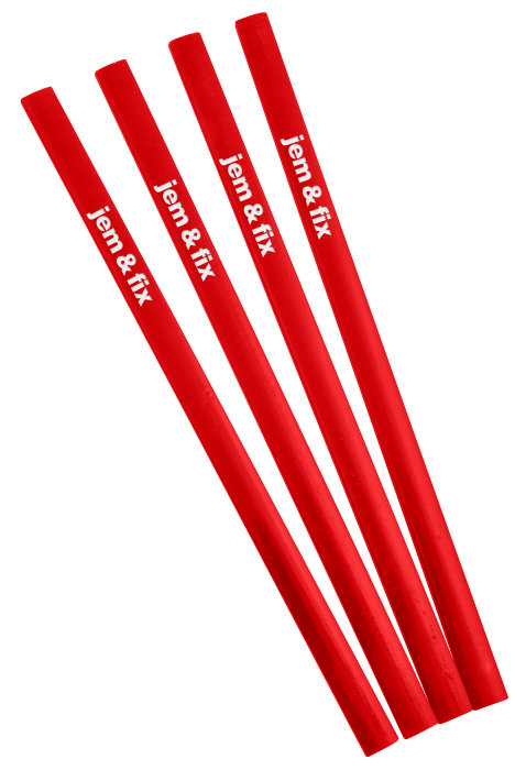 Snickarpenna jem & fix 4-pack